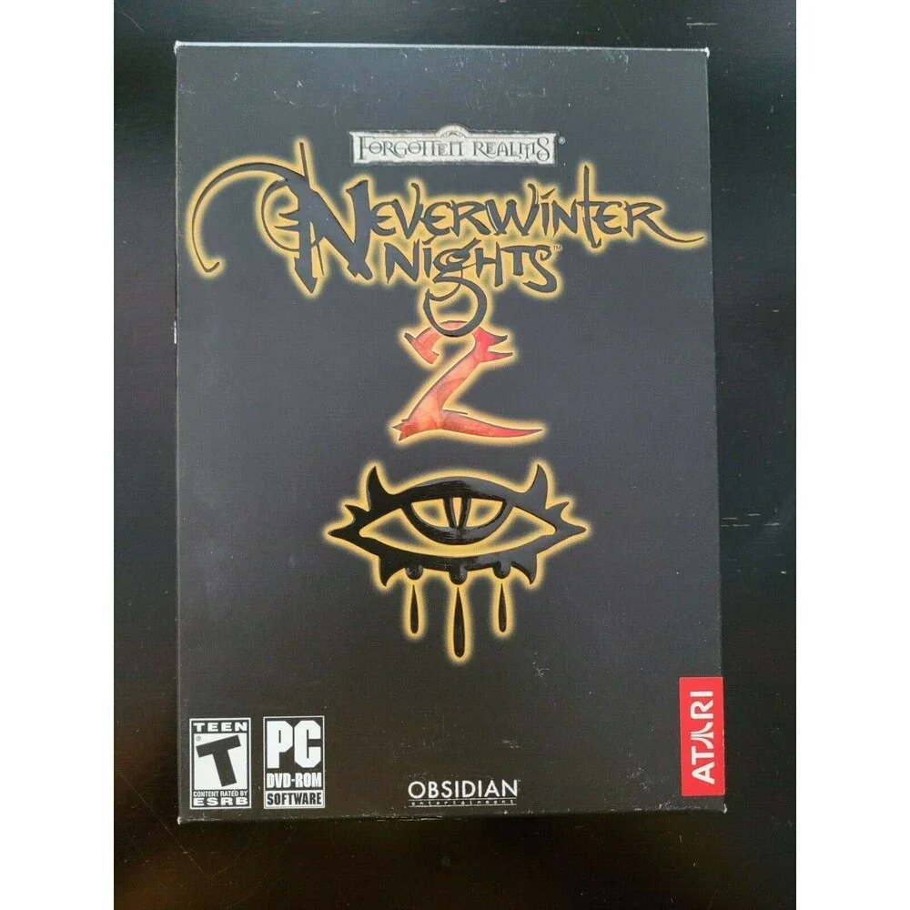 Neverwinter Nights 2 CD-ROM PC 2006 Forgotten Realms Obsidian Complete Gaming